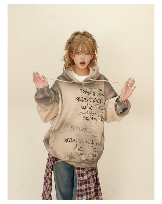 Sudadera Falsa Dos Piezas con Capucha para Mujer - Corte Holgado - Image 28