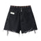Shorts Denim Talle Alto y Pierna Ancha para Mujer