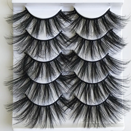 Pestañas de Visón Sintético Natural - Efecto Volumen y Largo - Image 17
