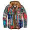 Chaqueta Hoodie Suelta Estampada