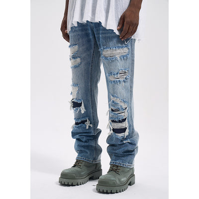 Jeans Vintage Sueltos y Cómodos para Hombre - Image 5