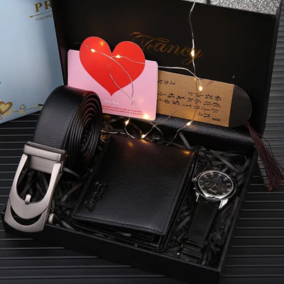 Reloj de Cuarzo con Esfera Grande y Billetera - Combo Elegante - Image 3