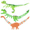 Decoración de Fiesta Dinosaurio con Flores Laqila