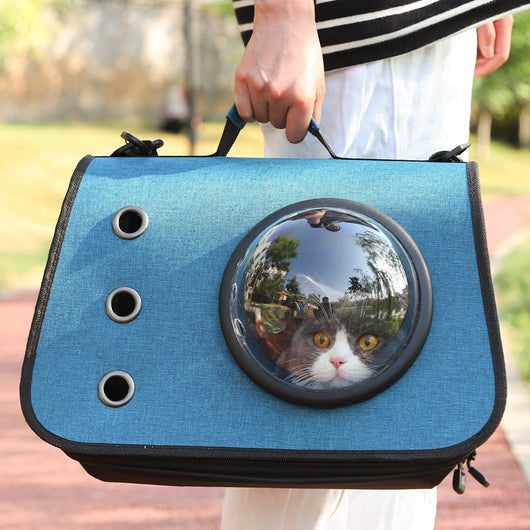 Bolsa Transportadora Plegable de Lino para Mascotas - Image 10