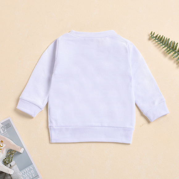 Suéter Unisex con Estampado Mama Letter - Diseño Moderno Negro y Blanco