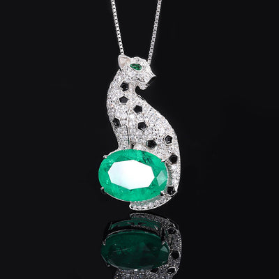 Collar Colgante Leopardo Elegante para Mujer - Image 10