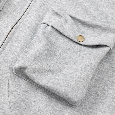 Suéter Hoodie Oversized para Hombre con Bolsillos de Diseño Dimensional - Image 4