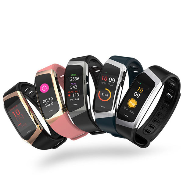 Reloj Inteligente Deportivo Resistente al Agua con Monitor de Presión Arterial
