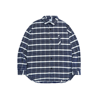 Camisa Manga Larga a Rayas para Hombre - Estilo Clásico Versátil - Image 3