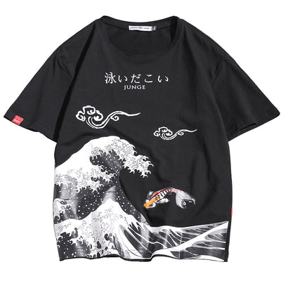 Playera Hombre Manga Corta Suelta y Cómoda - Image 14