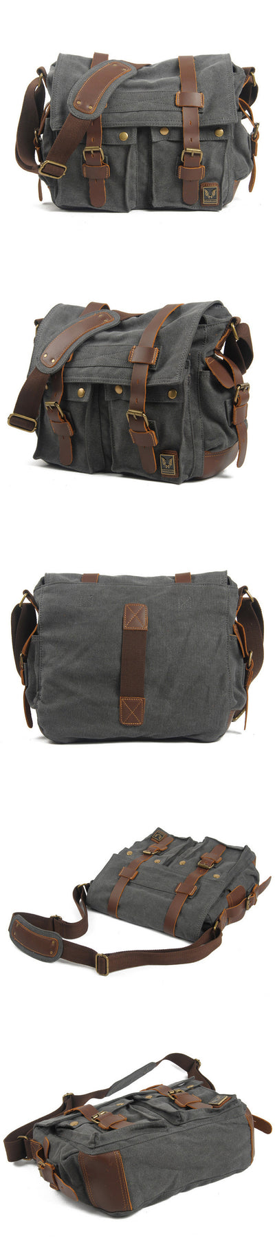 Bolsa Bandolera de Lona para Hombre - Image 17