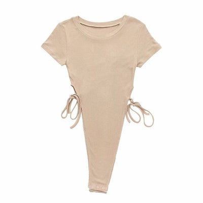 Blusa Elegante Cuello Redondo y Cintura Alta con Amarre - Image 15