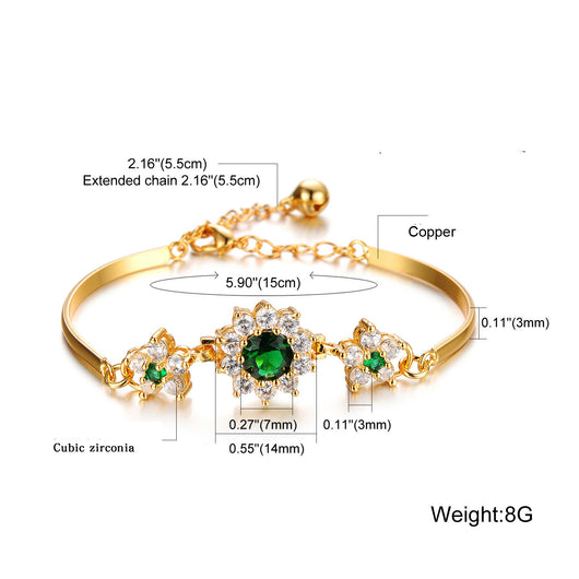 Pulsera de Novia Circonita Brillante para Damas - Image 4