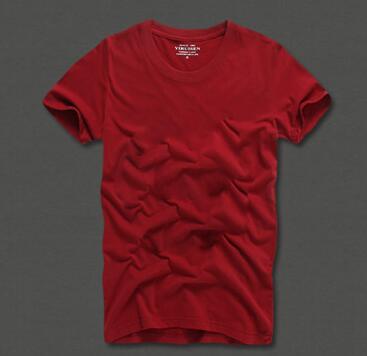 Playera de Algodón para Hombre Colores Sólidos Clásica