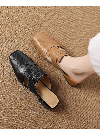 Sandalias Retro Mujer Tacón Bajo Grueso - Cómodas para Verano - Image 16