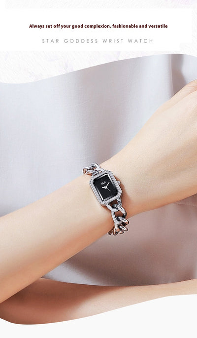 Reloj Cuadrado Mujer Lujo Minimalista - Diseño Elegante y Sencillo - Image 8