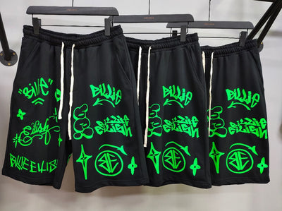 Shorts Deportivos Verde Neón para Exteriores - Image 6