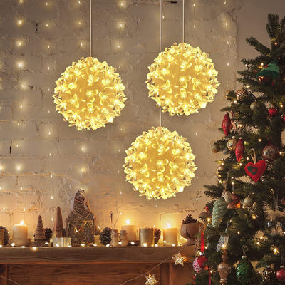 Lámpara Festón Ornamental LED de Gran Esfera para Exterior - Image 13