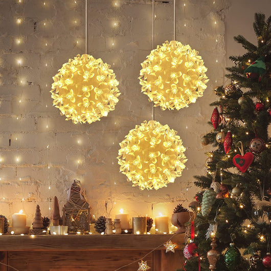 Lámpara Festón Ornamental LED de Gran Esfera para Exterior - Image 13