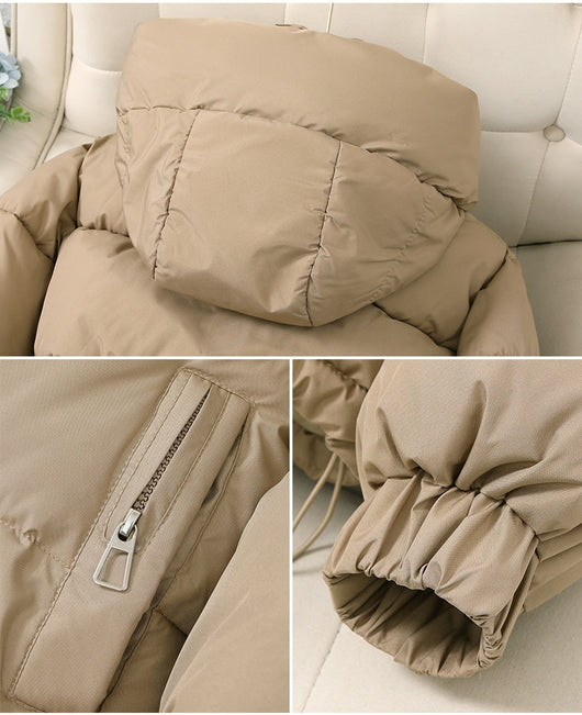 Abrigo Acolchado con Capucha para Mujer Petite - Chaqueta de Invierno - Image 18