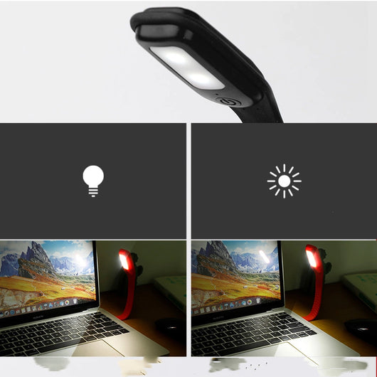 Lámpara de Lectura LED Portátil con Clip USB - Image 5