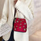 Bolso de Terciopelo Tipo Bucket para Mujer