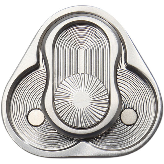 Juguete Antiestrés Giratorio de Acero Inoxidable - Fidget Push Card - Image 3