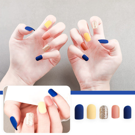 Uñas Postizas con Brillo Waterproof - Kit DIY en Caja - Image 37