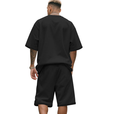 Traje Deportivo Hombre Manga Corta Ajuste Relajado para Verano - Image 25