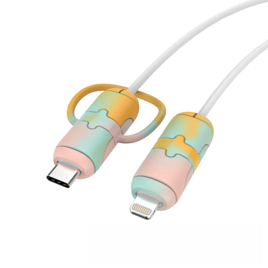 Cable de Datos Multiespecificación con Funda Protectora de Silicona y Correa de Almacenamiento - Image 17