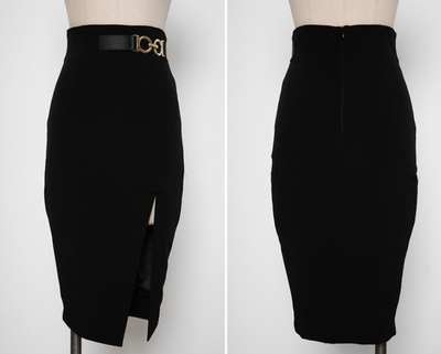 Conjunto Falda Alta de Encaje Hueco y Blusa - Dos Piezas - Image 15