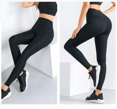 Pantalones de Yoga Brocado Doble Cara Satinado para Mujer - Image 11
