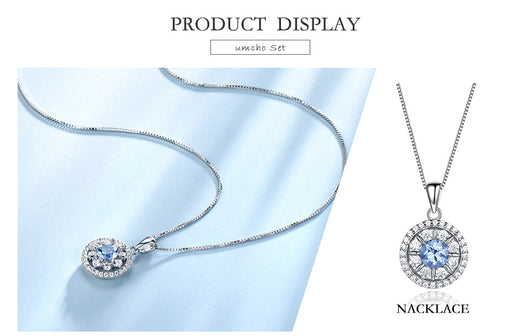 Conjunto de Joyas en Plata 925: Collar, Anillo y Aretes para Mujer - Image 15