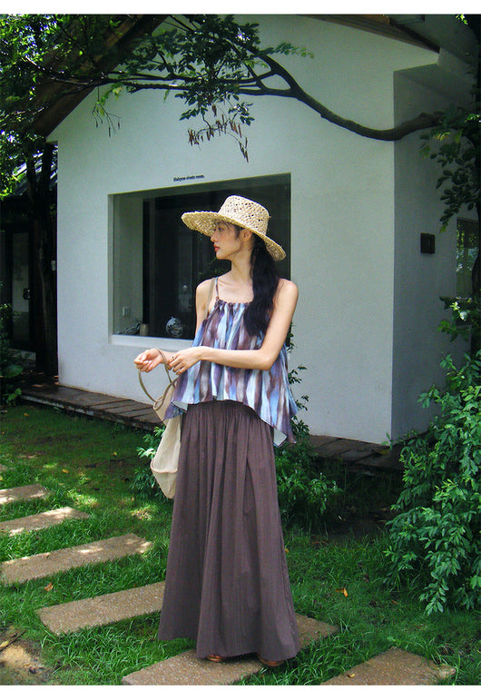 Pantalones Anchos Plisados Ligeros para Verano - Estilo Casual y Cómodo - Image 16