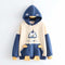 Sudadera con Capucha Acolchada de Terciopelo - Diseño Anime Niña Japonesa