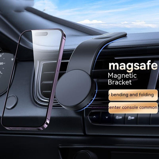 Soporte Magnético para Celular con Cargador Inalámbrico 15W para Auto