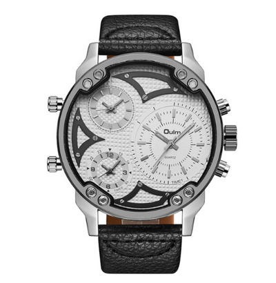 Reloj Hombre OULM 3548A - Cronógrafo de Lujo con Triple Movimiento y Gran Esfera - Image 4