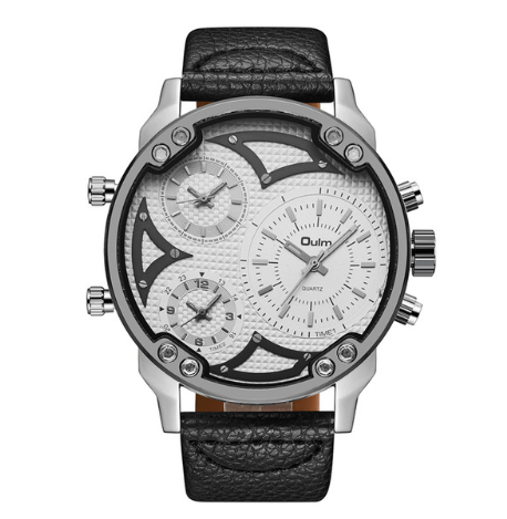 Reloj Hombre OULM 3548A - Cronógrafo de Lujo con Triple Movimiento y Gran Esfera - Image 4