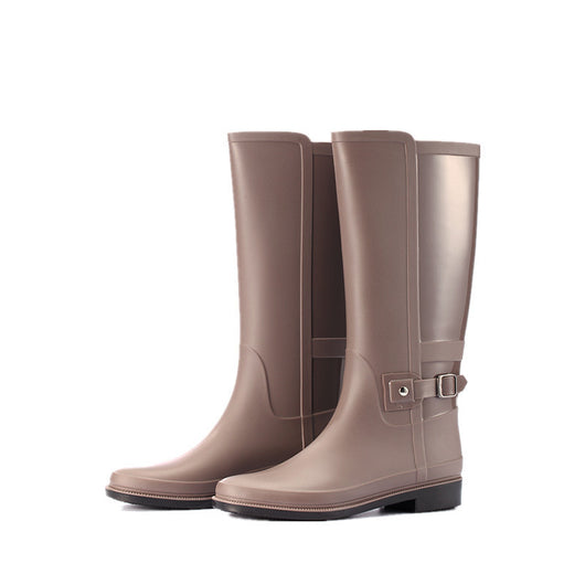 Botas Mujer Impermeables con Hebilla - Caña Alta Antideslizante - Image 9