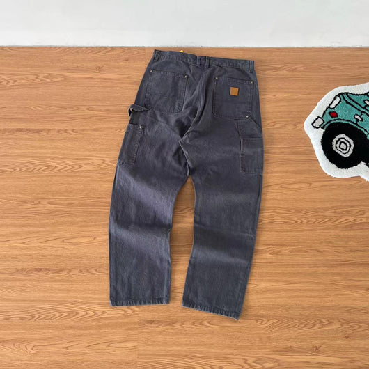 Pantalones de Trabajo Reforzados con Doble Rodillera y Remaches - Image 4