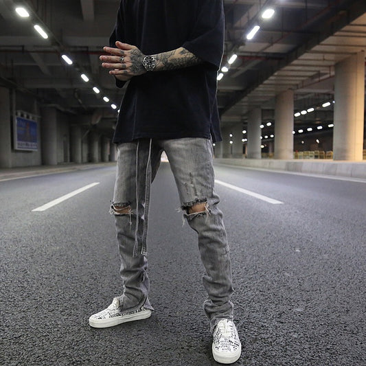 Jeans con Cierre Frontal
