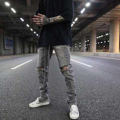 Jeans con Cierre Frontal