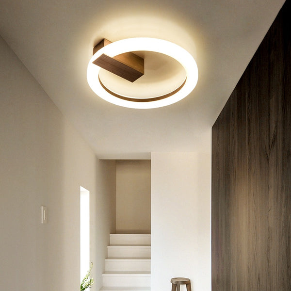 Lámpara de Techo LED Minimalista Nórdica para Recibidor y Entrada