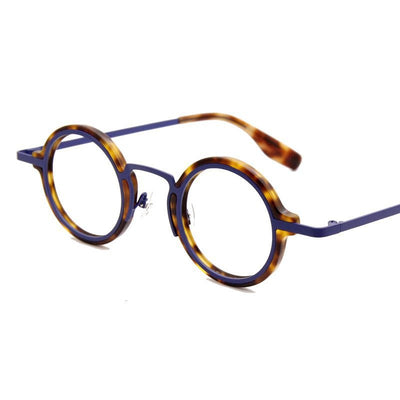 Gafas Retro Marco Redondo Metal para Miopía - Image 10