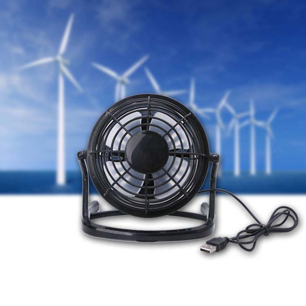 Ventilador USB Portátil Silencioso para Laptop y Escritorio