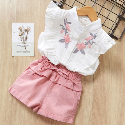 Conjunto Infantil de Niña: Playera y Pantalón Cómodo - Image 22