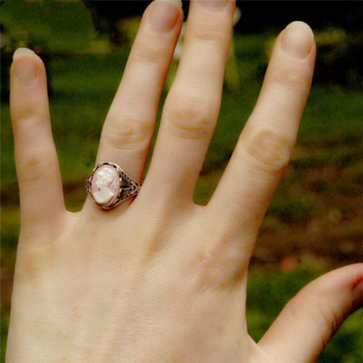 Anillo Vintage Virgen María para Mujer - Image 4
