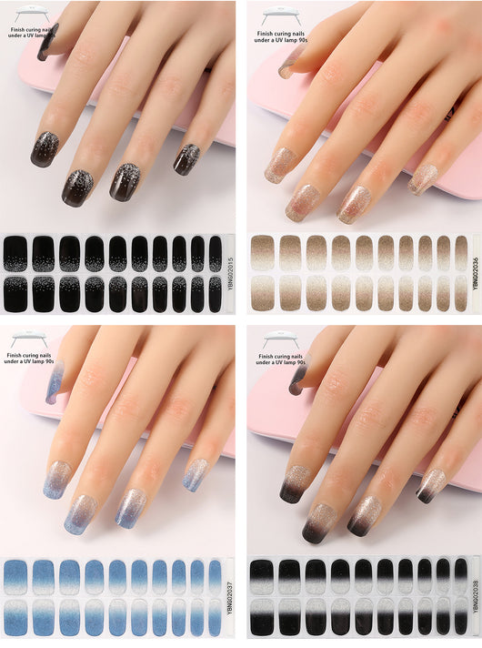 Pegatinas de Uñas Semipermanentes con Lámpara de Calor - Image 100