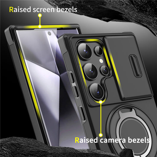 Funda Protectora con Soporte Giratorio y Ventana para Teléfono - Image 19