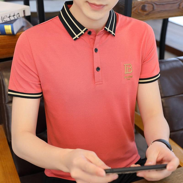 Polo Casual con Bordado Elegante